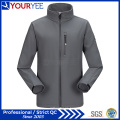 Chaqueta impermeable al por mayor de Softshell para hombre con el collar del soporte (YRK115)